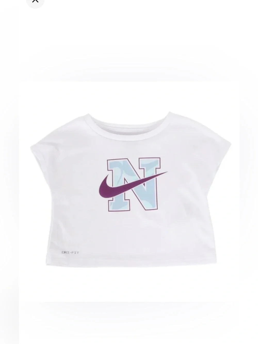 NWOT Toddler Girls Nike Graphic Tee and Skort Set 3T - Picture 5 of 7